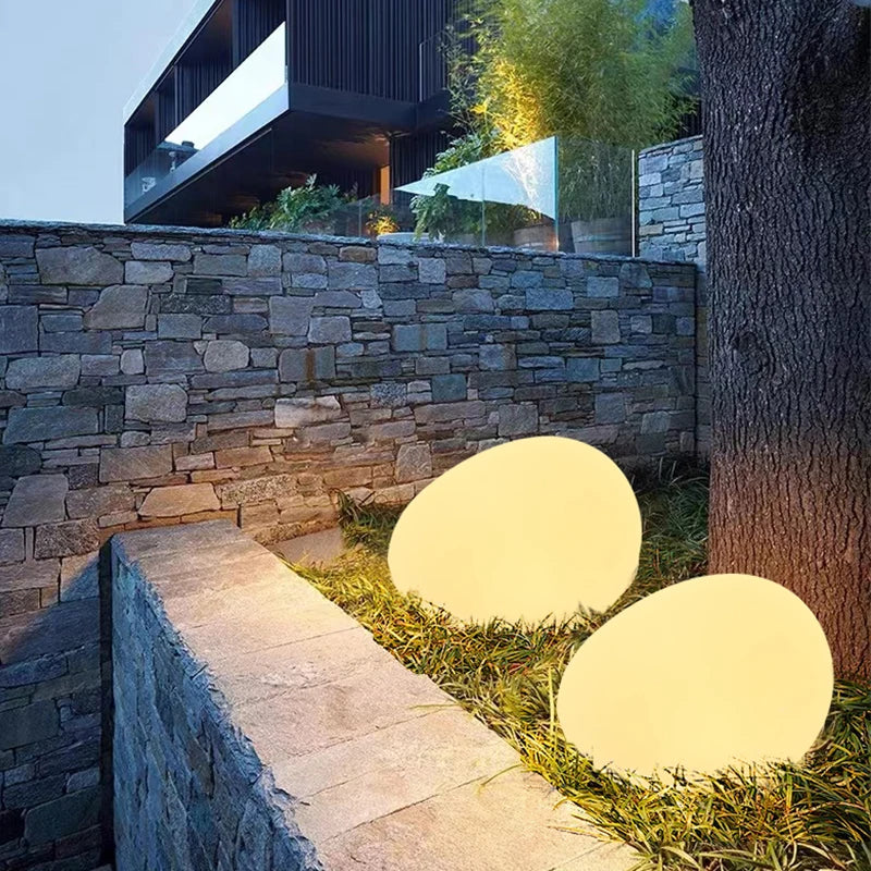 Ogrodowa kula LED lampa zewnętrzna z pilotem oświetlenie kula