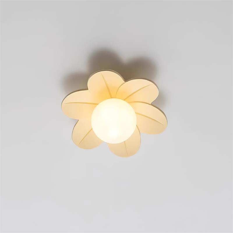 Nowoczesna lampa sufitowa o wzorze w kształcie płatków