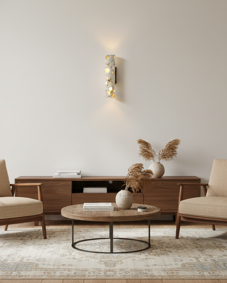 Kinkiet cylindryczny do wnętrz, z dwoma żarówkami, nowoczesny design