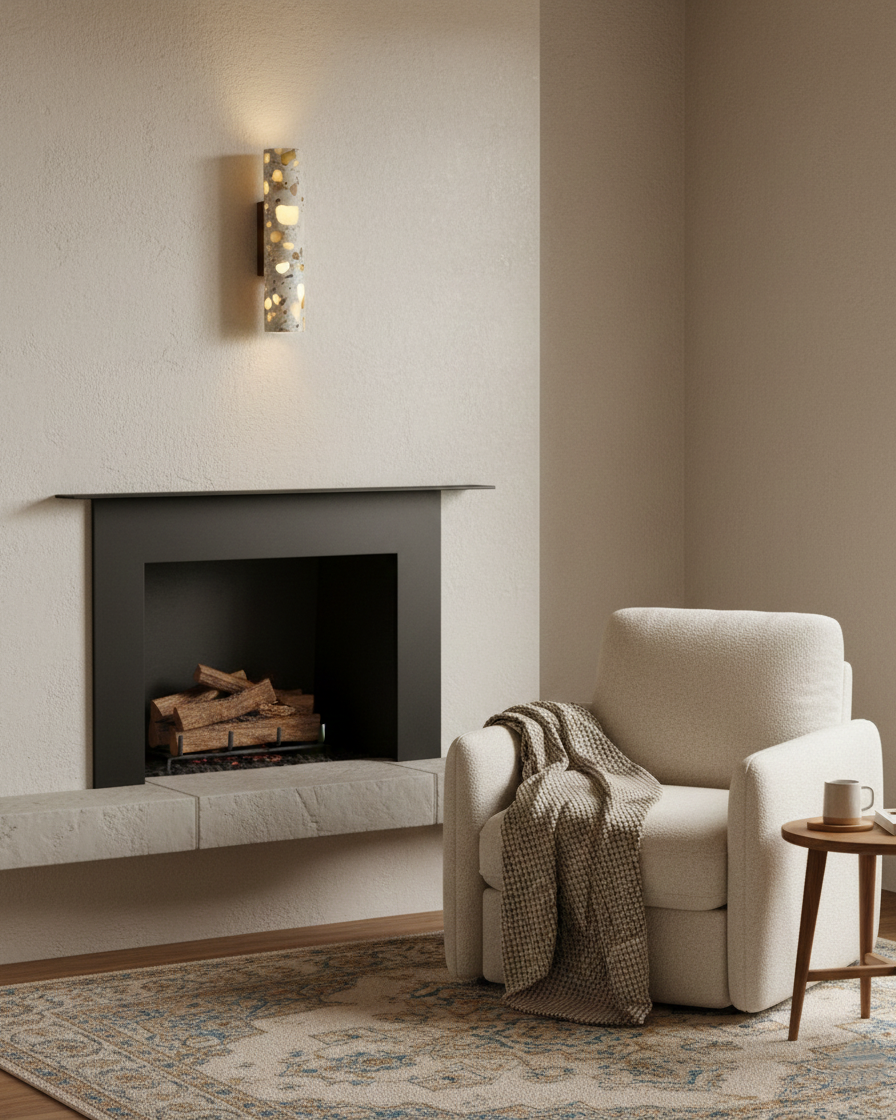 Kinkiet cylindryczny do wnętrz, z dwoma żarówkami, nowoczesny design