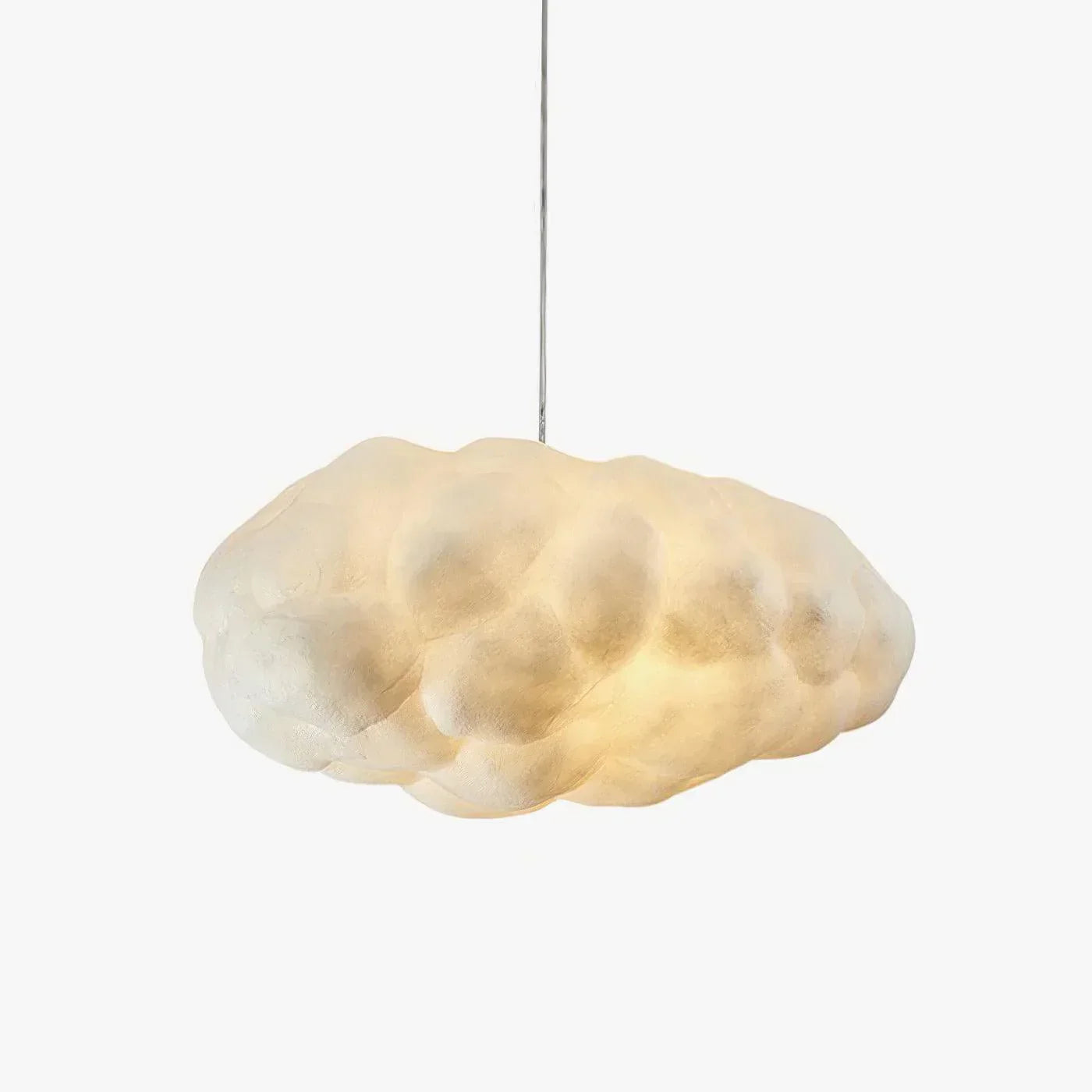 Subtelna nowoczesna lampa wisząca LED chmura