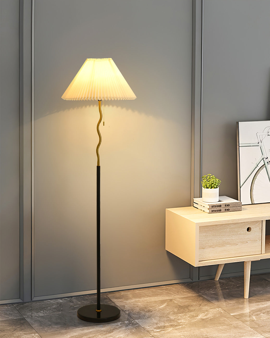 Lampa podłogowa Serava