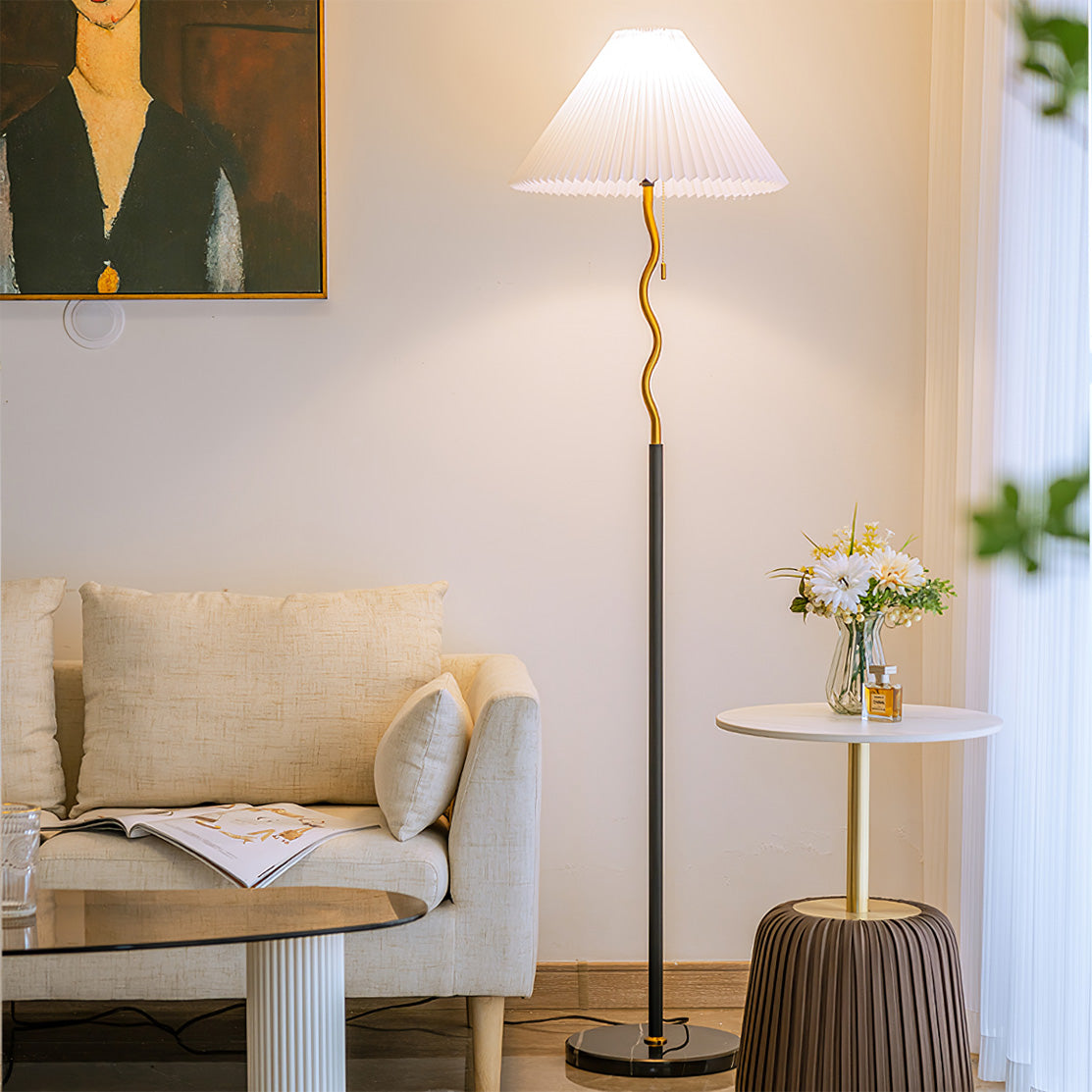 Lampa podłogowa Serava