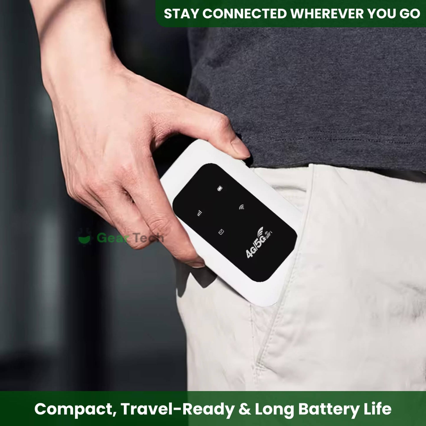 Wydajny router WiFi 5G LTE do kampera, campingu i pracy zdalnej