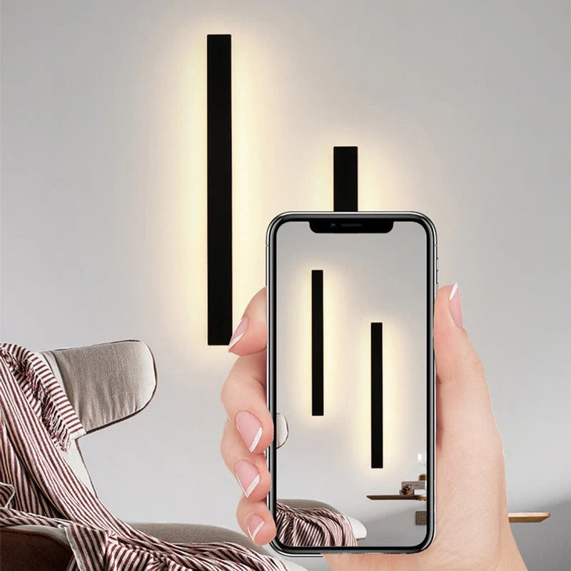 Nowoczesna lampa zewnętrzna do montażu na ścianie z oświetleniem LED