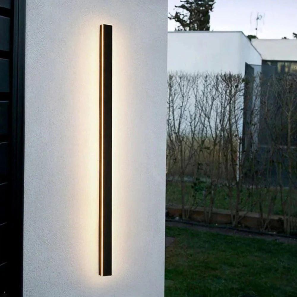 Nowoczesna lampa zewnętrzna do montażu na ścianie z oświetleniem LED