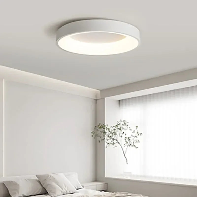 Prosty okrągły lampy sufitowe LED Design dla eleganckiego wnętrza