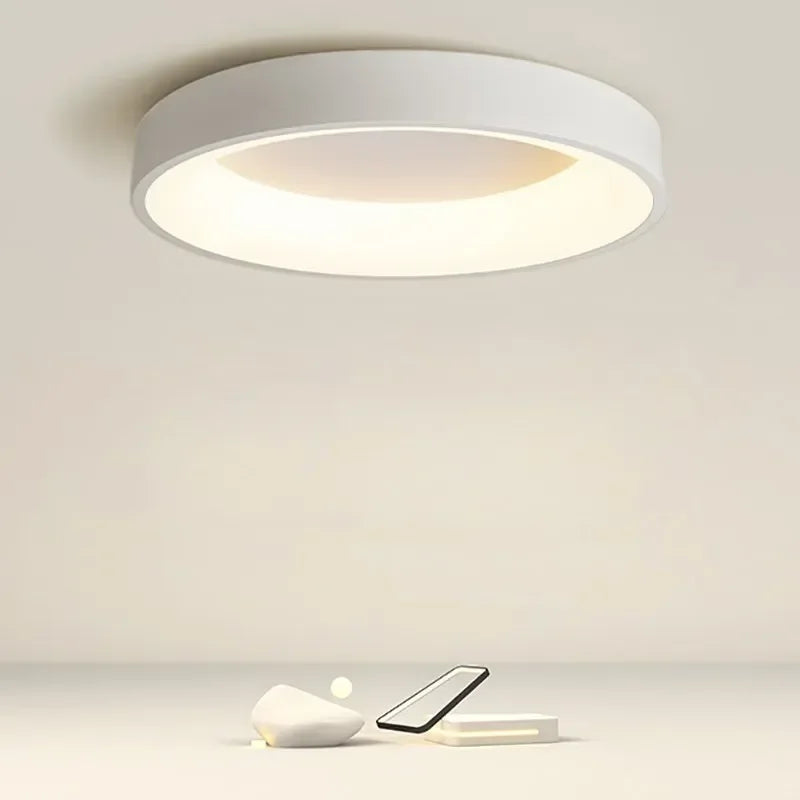 Prosty okrągły lampy sufitowe LED Design dla eleganckiego wnętrza
