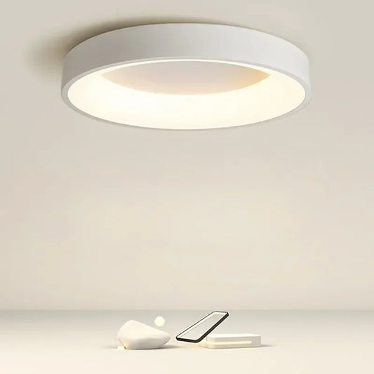 Prosty okrągły lampy sufitowe LED Design dla eleganckiego wnętrza