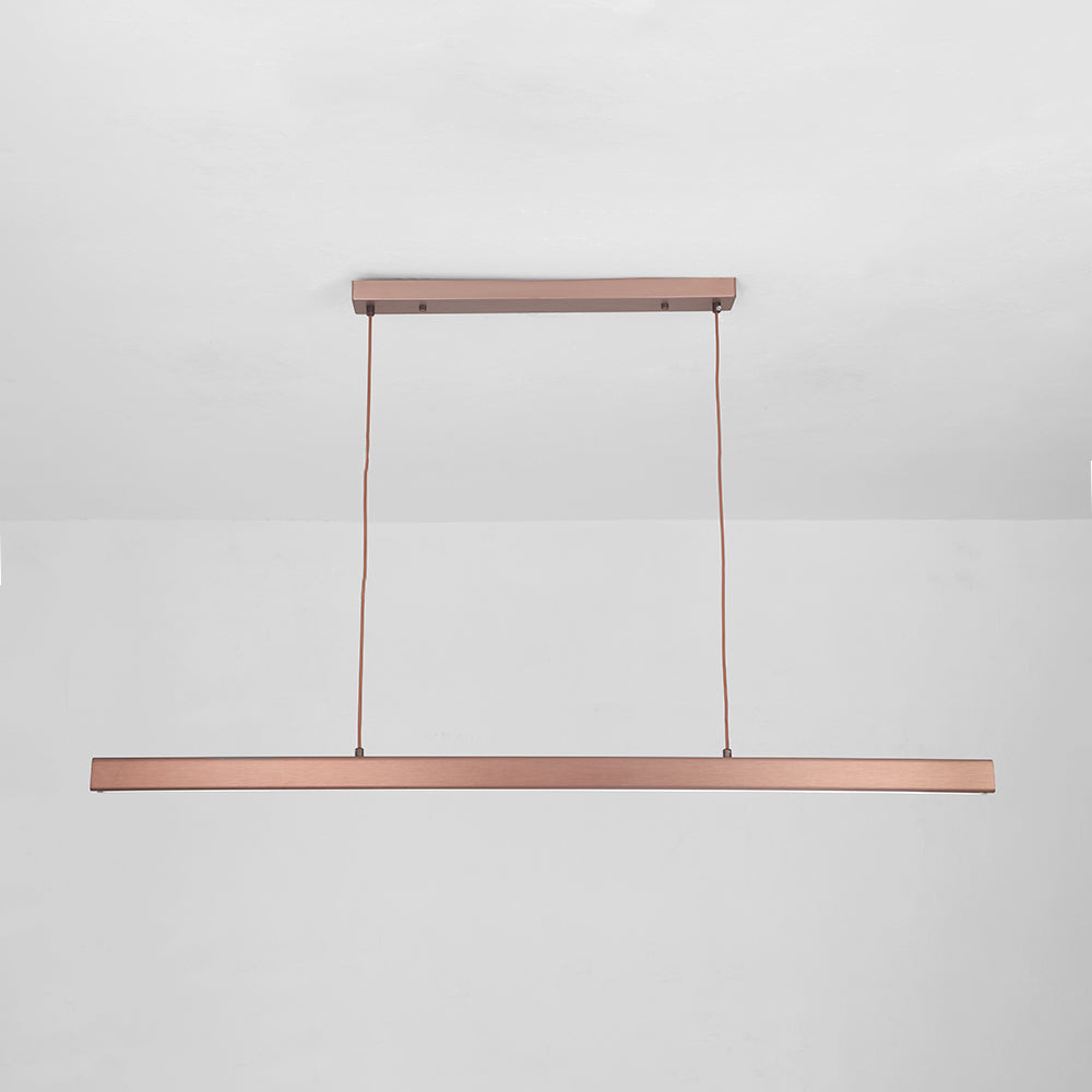 Funkcjonalna współczesna liniowa lampa wisząca LED sufitowa