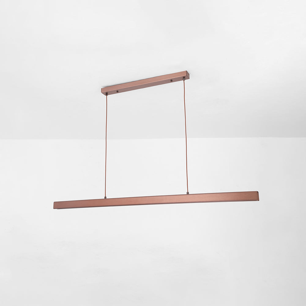 Funkcjonalna współczesna liniowa lampa wisząca LED sufitowa