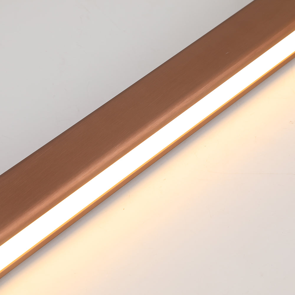 Funkcjonalna współczesna liniowa lampa wisząca LED sufitowa