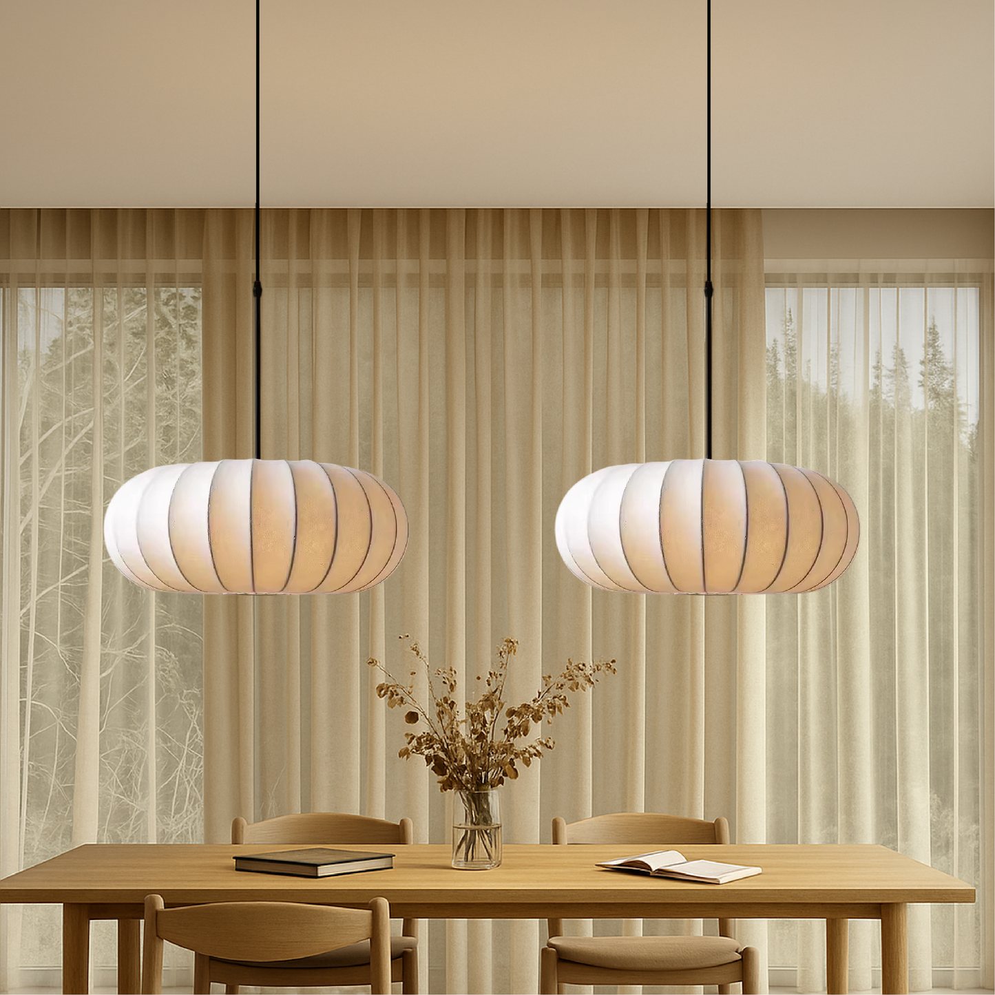 Ozdobna kreatywny lampa wisząca LED do wnętrz domowych
