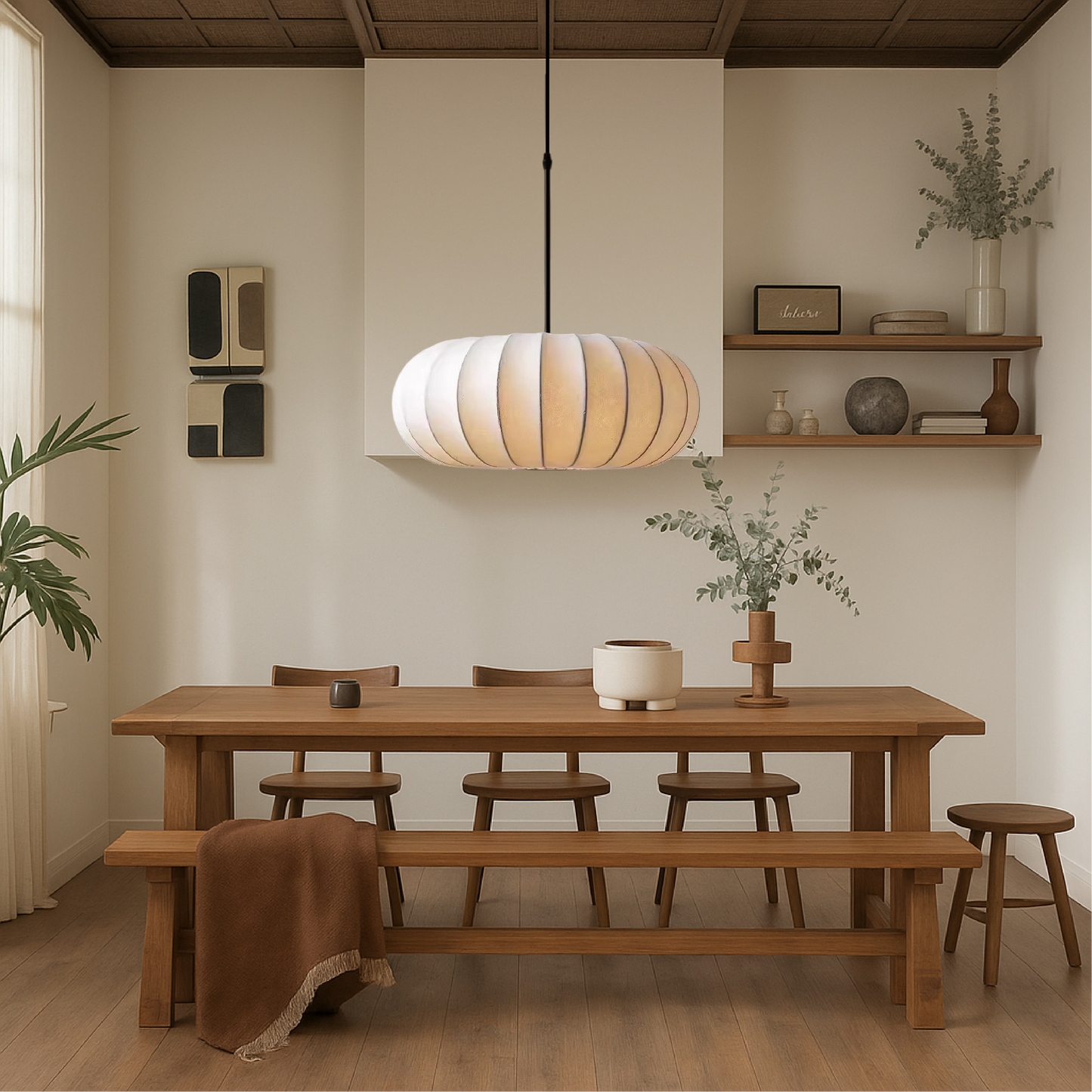 Ozdobna kreatywny lampa wisząca LED do wnętrz domowych