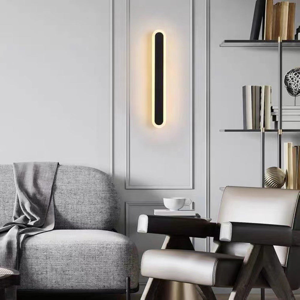 Wszechstronna regulowana liniowa lampa ścienna LED do użytku na zewnątrz
