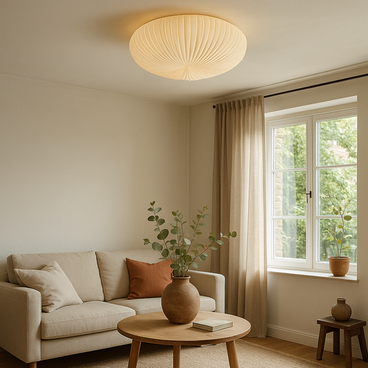 Smukła lampa LED sufitowa do codziennego użytku