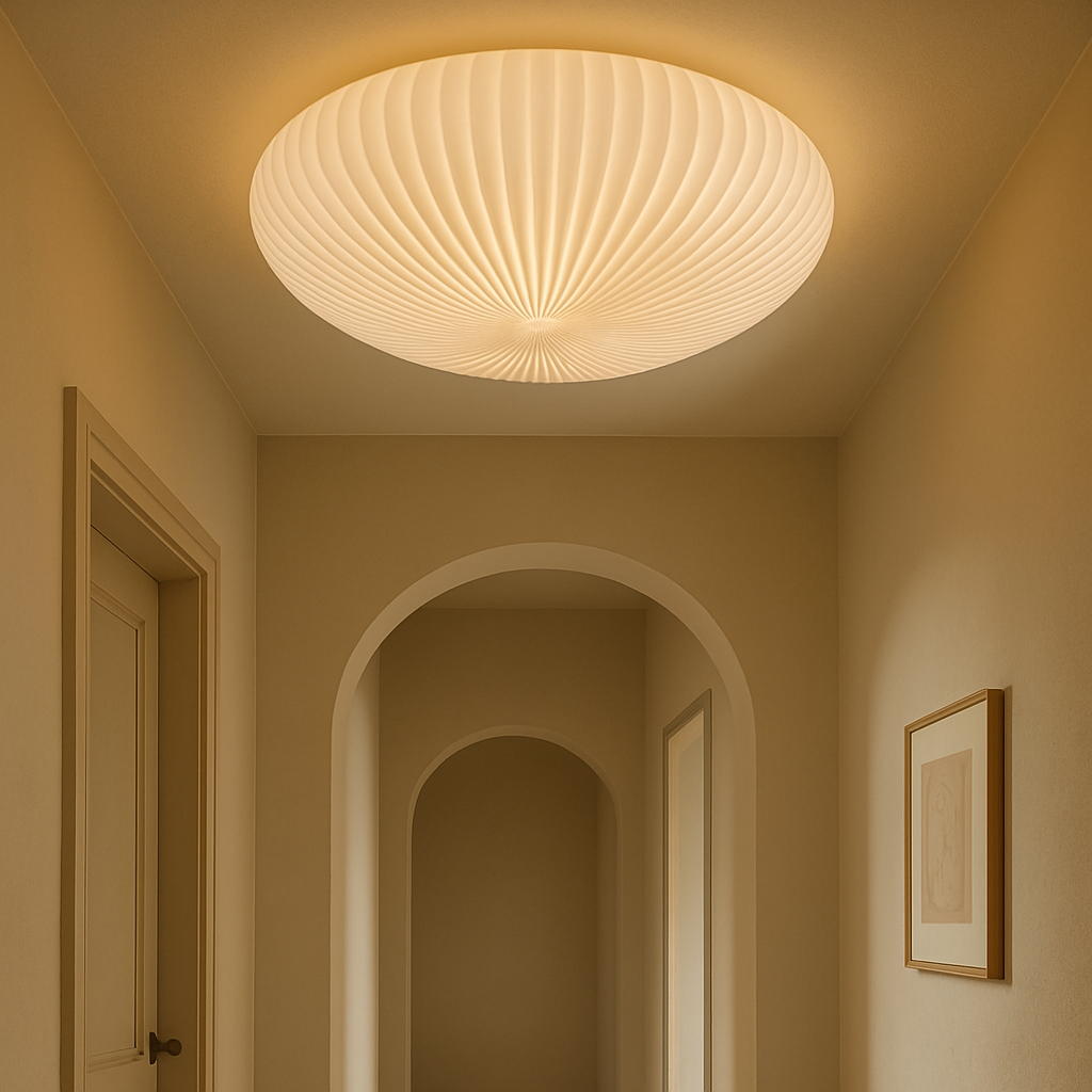 Smukła lampa LED sufitowa do codziennego użytku