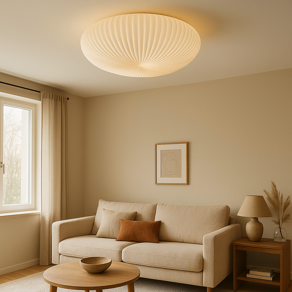 Smukła lampa LED sufitowa do codziennego użytku
