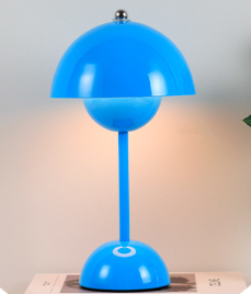 Bezprzewodowa ściemnialna ładowalna lampa stołowa LED w stylu skandynawskim