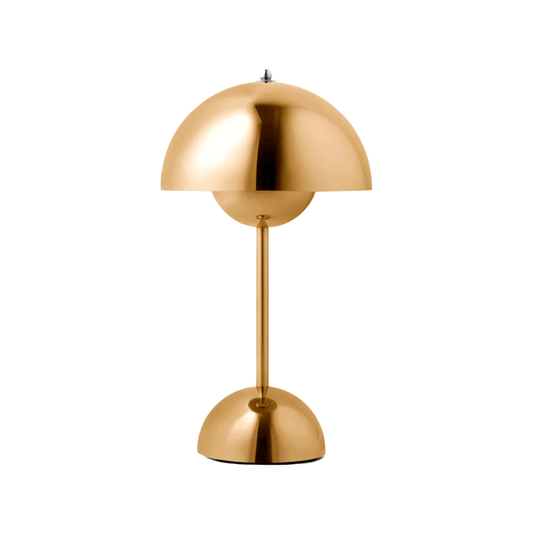 Bezprzewodowa ściemnialna ładowalna lampa stołowa LED w stylu skandynawskim