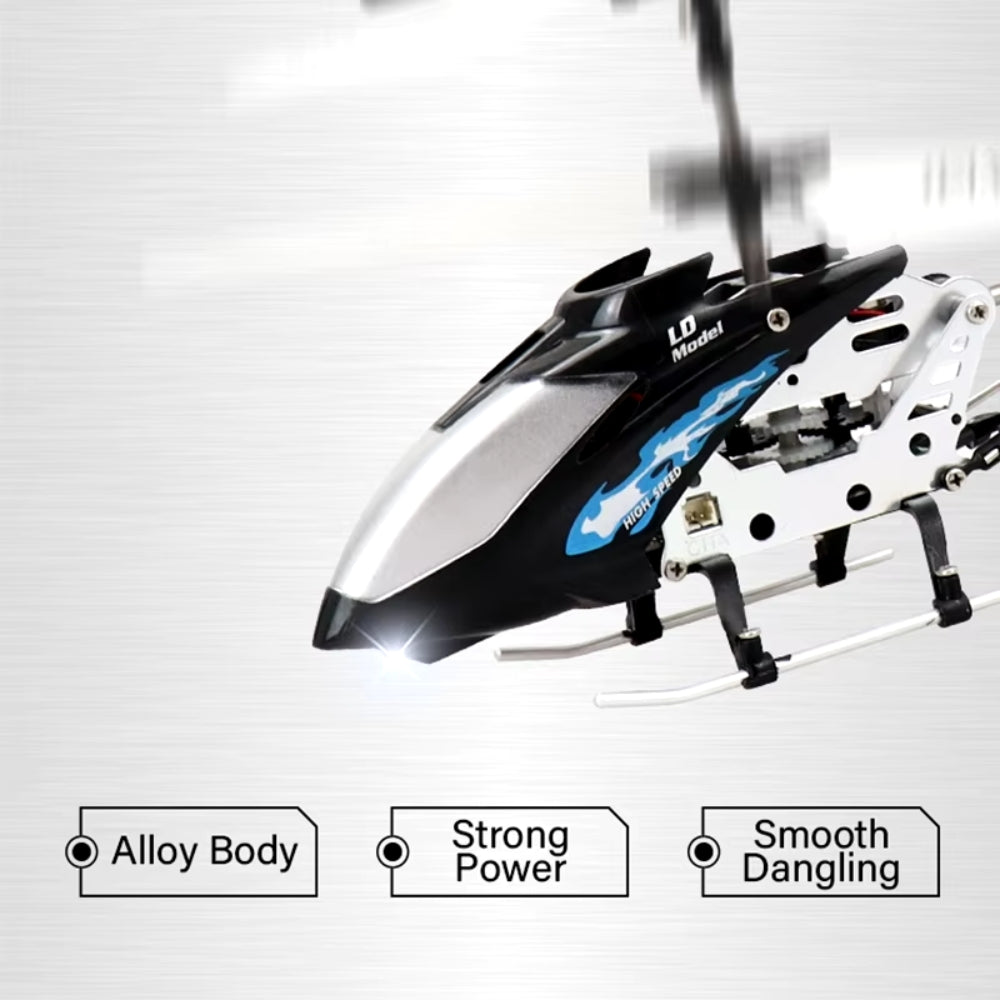 Stabilny Helikopter RC 3-Kanałowy z Żyroskopem i LED – Mini Zdalnie Sterowany na USB