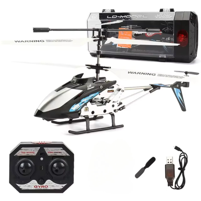 Stabilny Helikopter RC 3-Kanałowy z Żyroskopem i LED – Mini Zdalnie Sterowany na USB