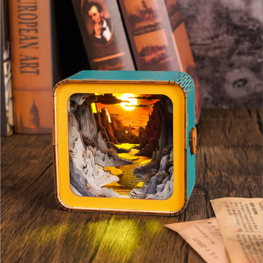 Drewniana lampa dekoracyjna DIY 3D – kreatywna aranżacja światła