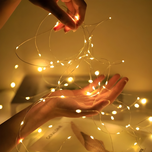 Stylowe kolorowe lampki LED z efektem gradientu