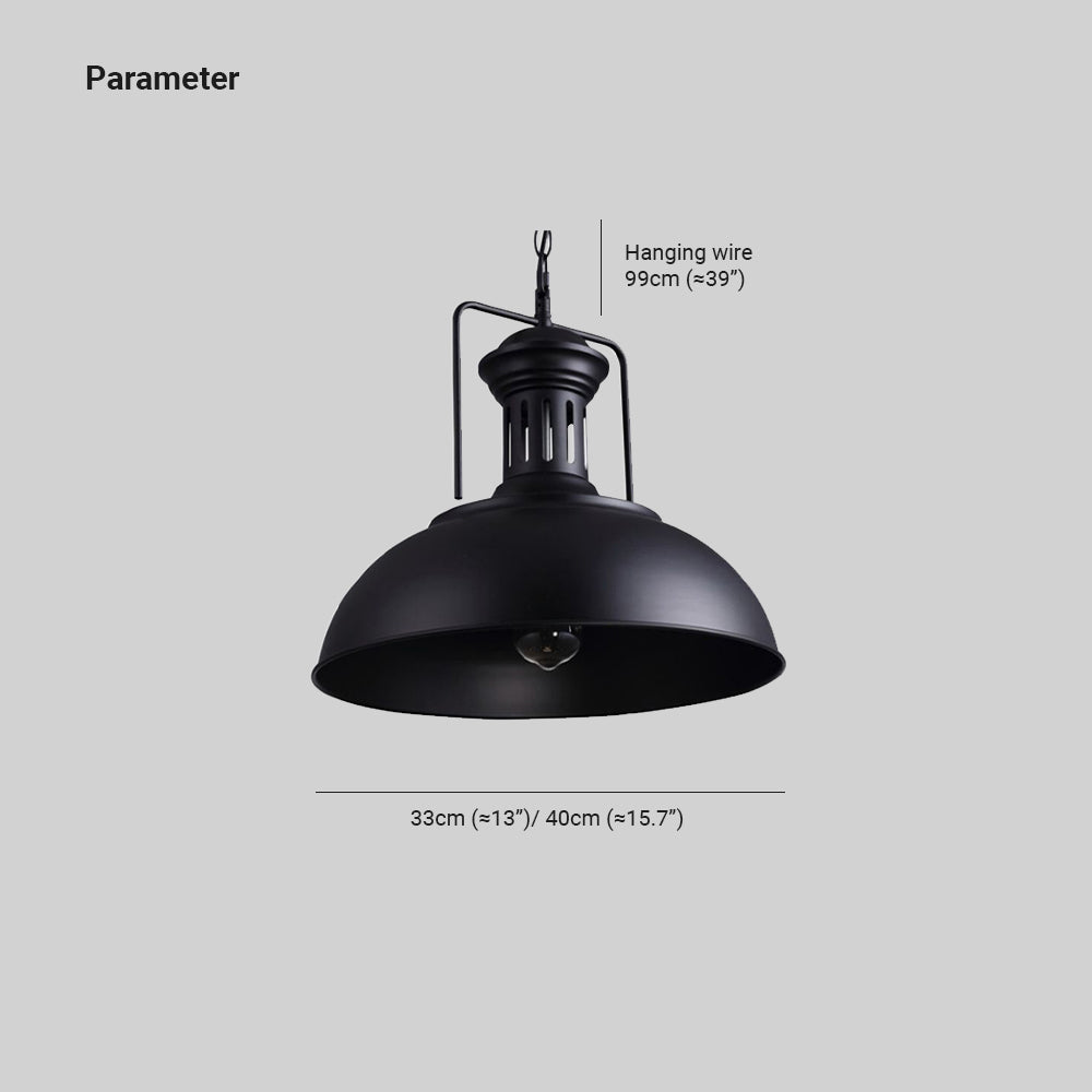 Industrialna lampa wisząca LED w stylu vintage do jadalni i kuchni