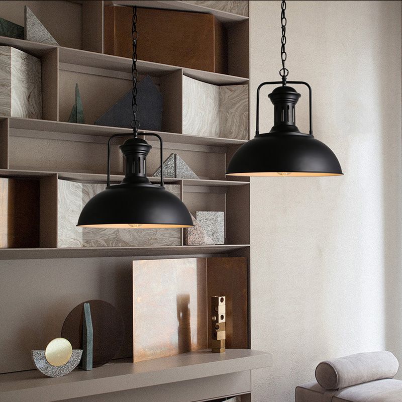 Industrialna lampa wisząca LED w stylu vintage do jadalni i kuchni