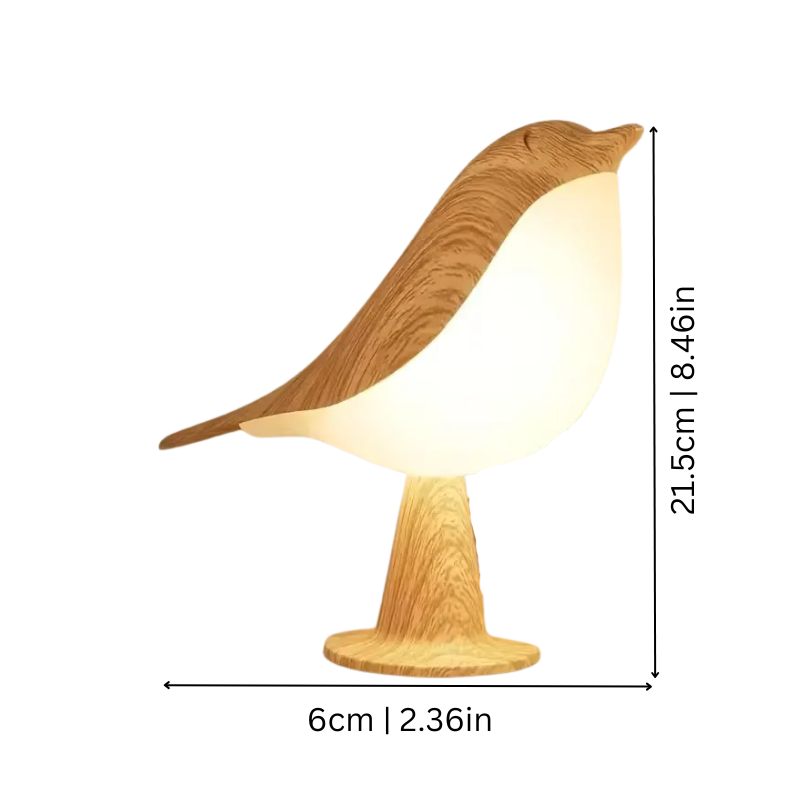 Dekoracyjna kompaktowa lampa aromaterapeutyczna w kształcie ptaszka