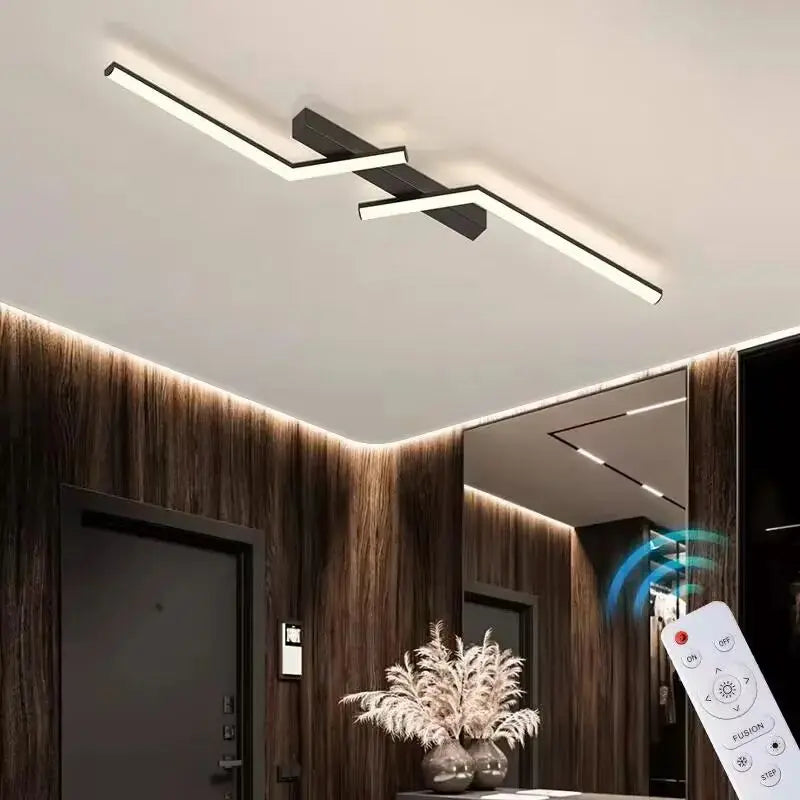 Współczesna Liniowa Lampa Sufitowa LED