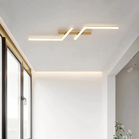 Współczesna Liniowa Lampa Sufitowa LED