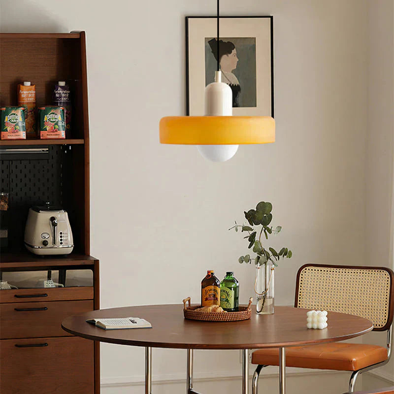 Modne lampa wisząca z marmuru w stylu skandynawskim