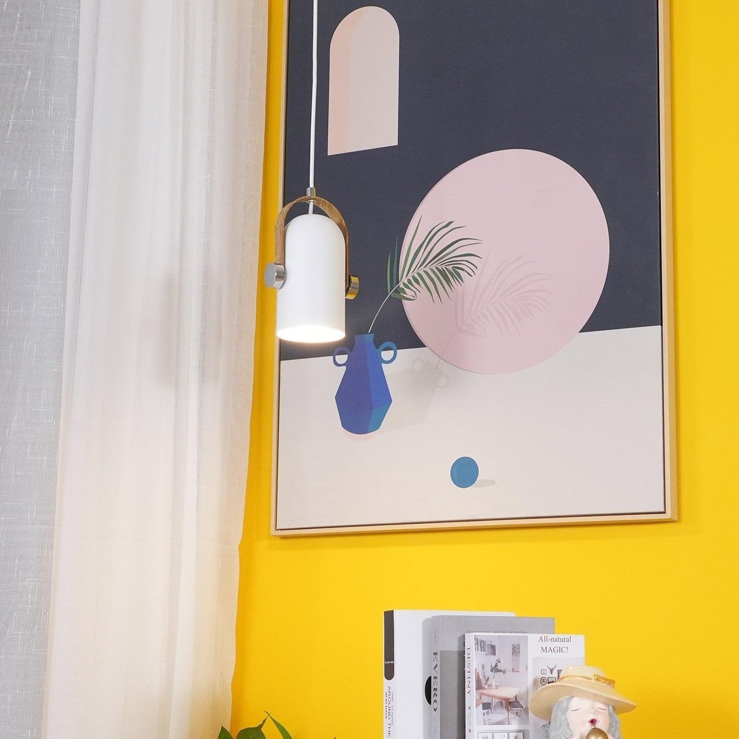 Stylowa lampa wisząca w marynistycznym stylu do salonu i loftu