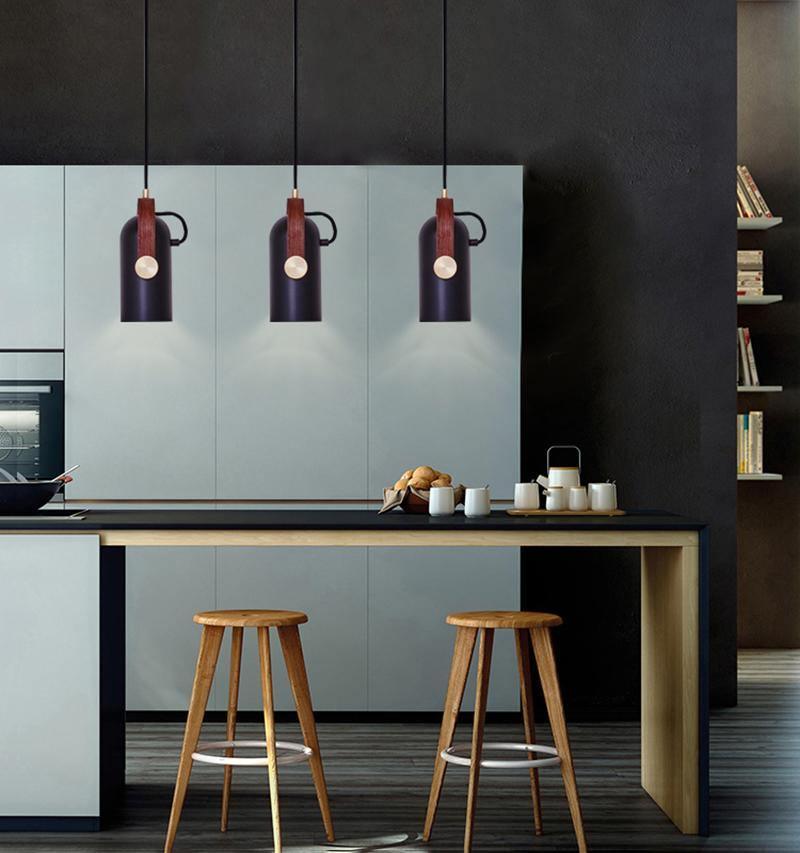 Stylowa lampa wisząca w marynistycznym stylu do salonu i loftu