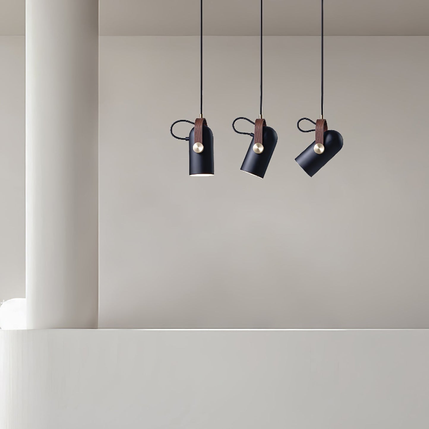 Stylowa lampa wisząca w marynistycznym stylu do salonu i loftu