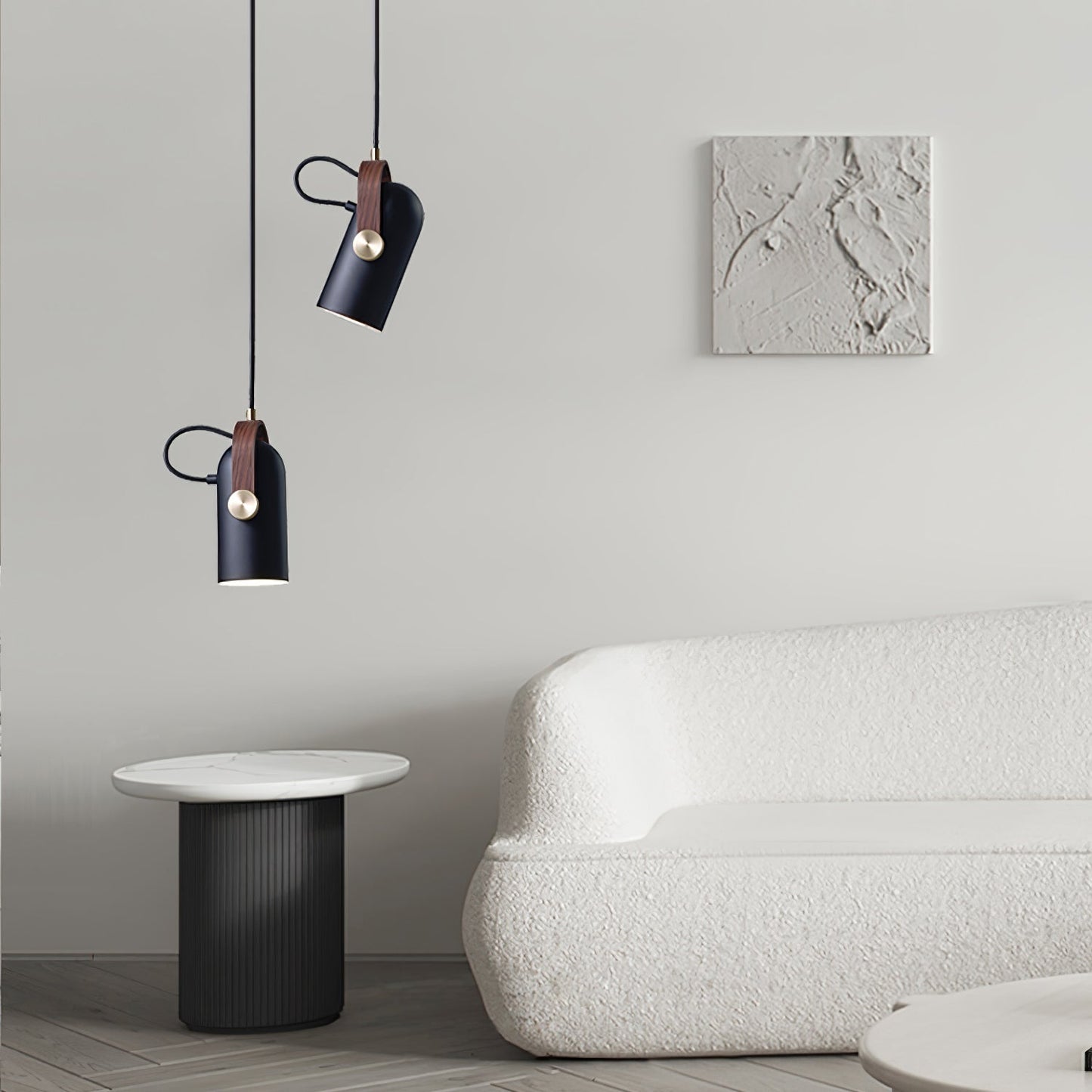Stylowa lampa wisząca w marynistycznym stylu do salonu i loftu