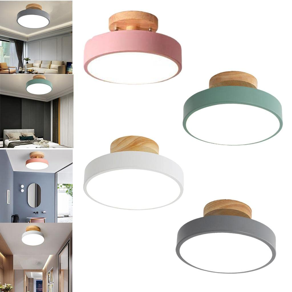 Inspirowana naturą lampa sufitowa w stylu skandynawskim – lampa natynkowa do nowoczesnego domu