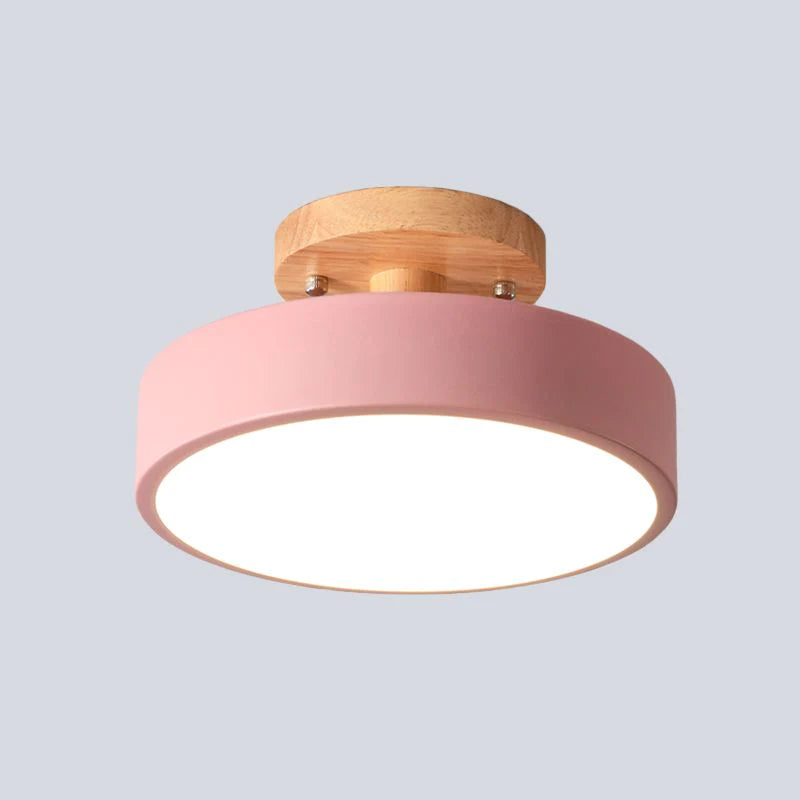 Inspirowana naturą lampa sufitowa w stylu skandynawskim – lampa natynkowa do nowoczesnego domu