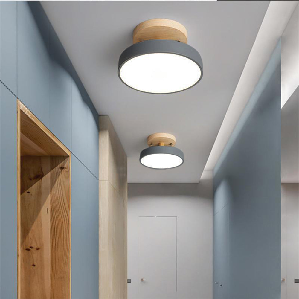 Inspirowana naturą lampa sufitowa w stylu skandynawskim – lampa natynkowa do nowoczesnego domu