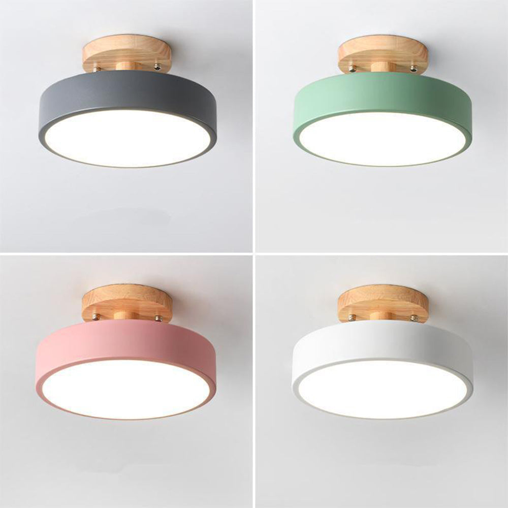 Inspirowana naturą lampa sufitowa w stylu skandynawskim – lampa natynkowa do nowoczesnego domu