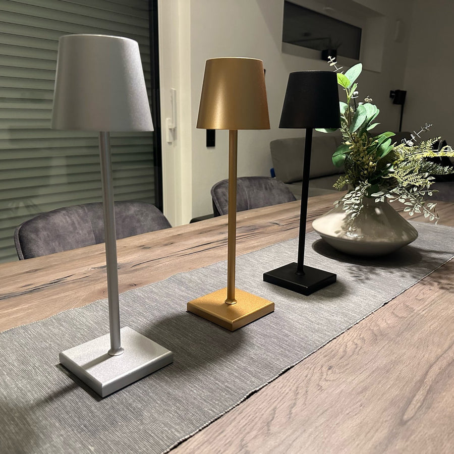 Praktyczna nordycka bezprzewodowa lampa LED do miękkiego światła