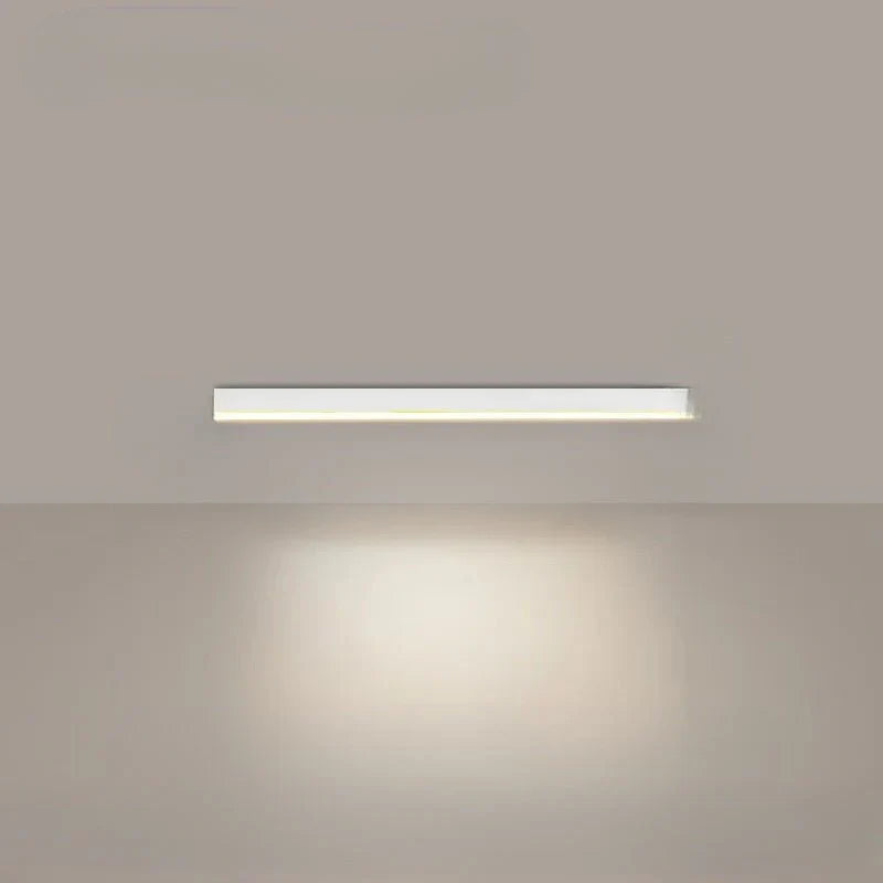 Smukłe liniowe lampy sufitowe LED w stylu skandynawskim