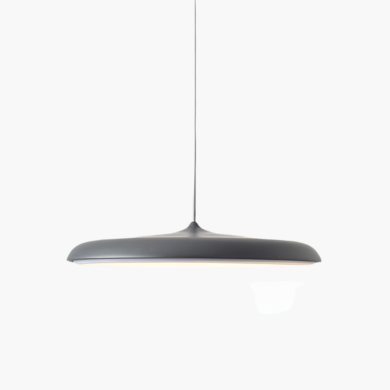 Skandynawska lampa LED wisząca dysk – nowoczesne oświetlenie wnętrz