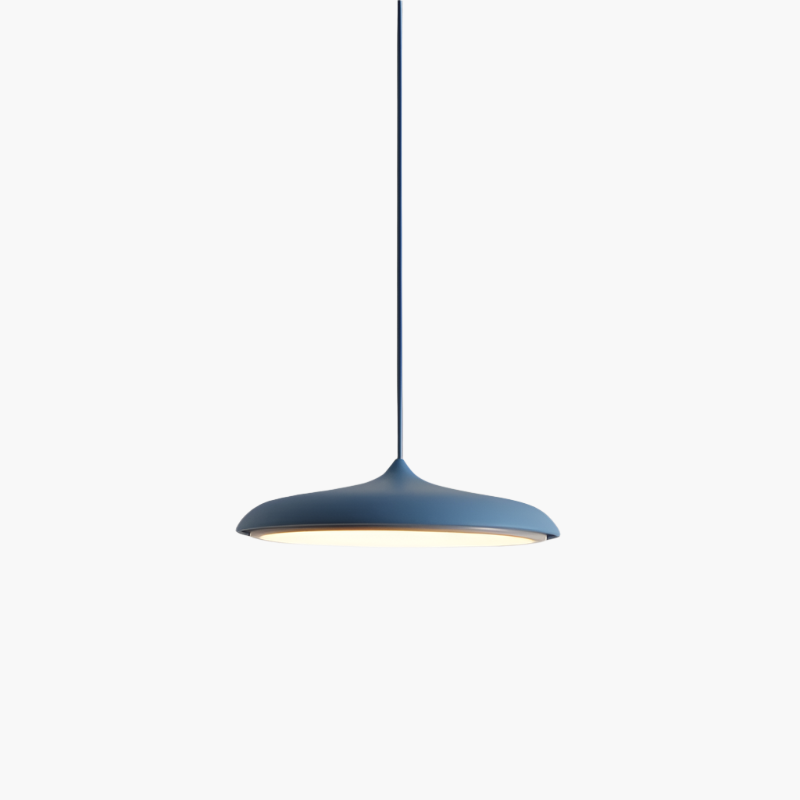 Skandynawska lampa LED wisząca dysk – nowoczesne oświetlenie wnętrz