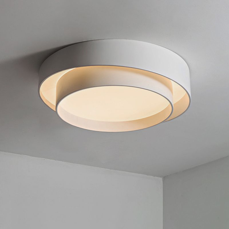 Zykowne smukła nordyckie okrągłe oświetlenie sufitowe LED do dekoracji domu