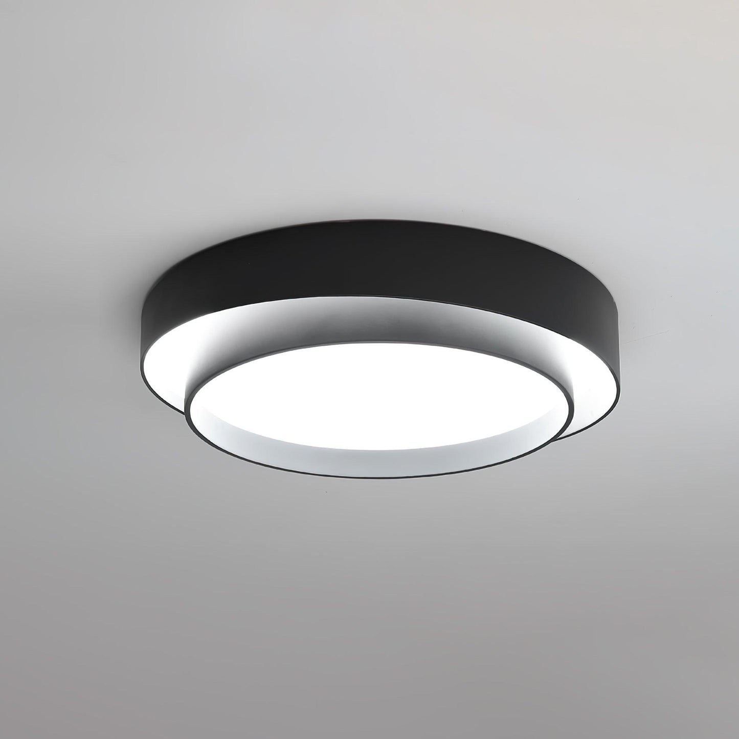 Zykowne smukła nordyckie okrągłe oświetlenie sufitowe LED do dekoracji domu