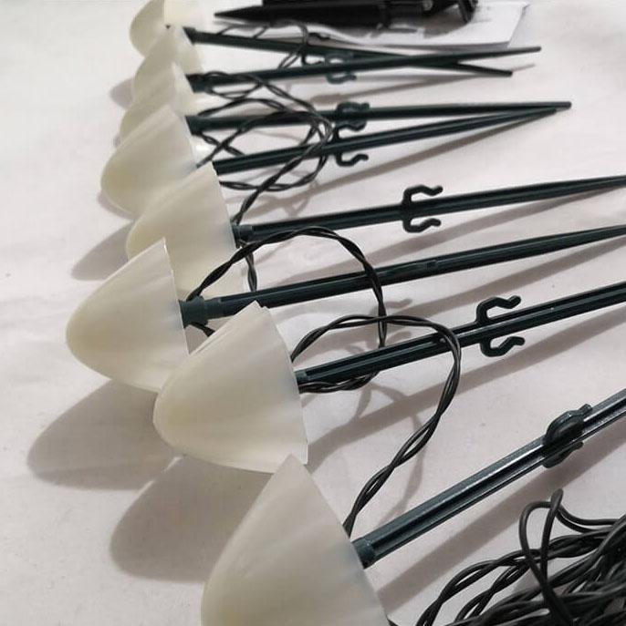 Lampa zewnętrzna LED w kształcie grzyba do oświetlenia ścieżki ogrodowej