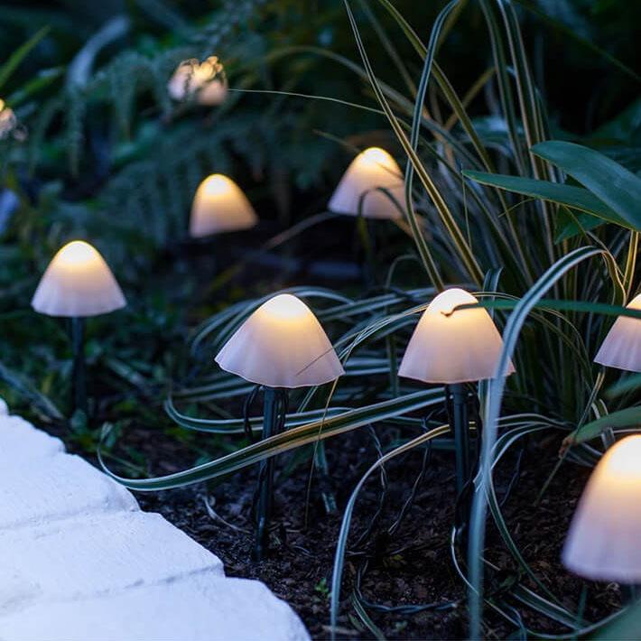Lampa zewnętrzna LED w kształcie grzyba do oświetlenia ścieżki ogrodowej